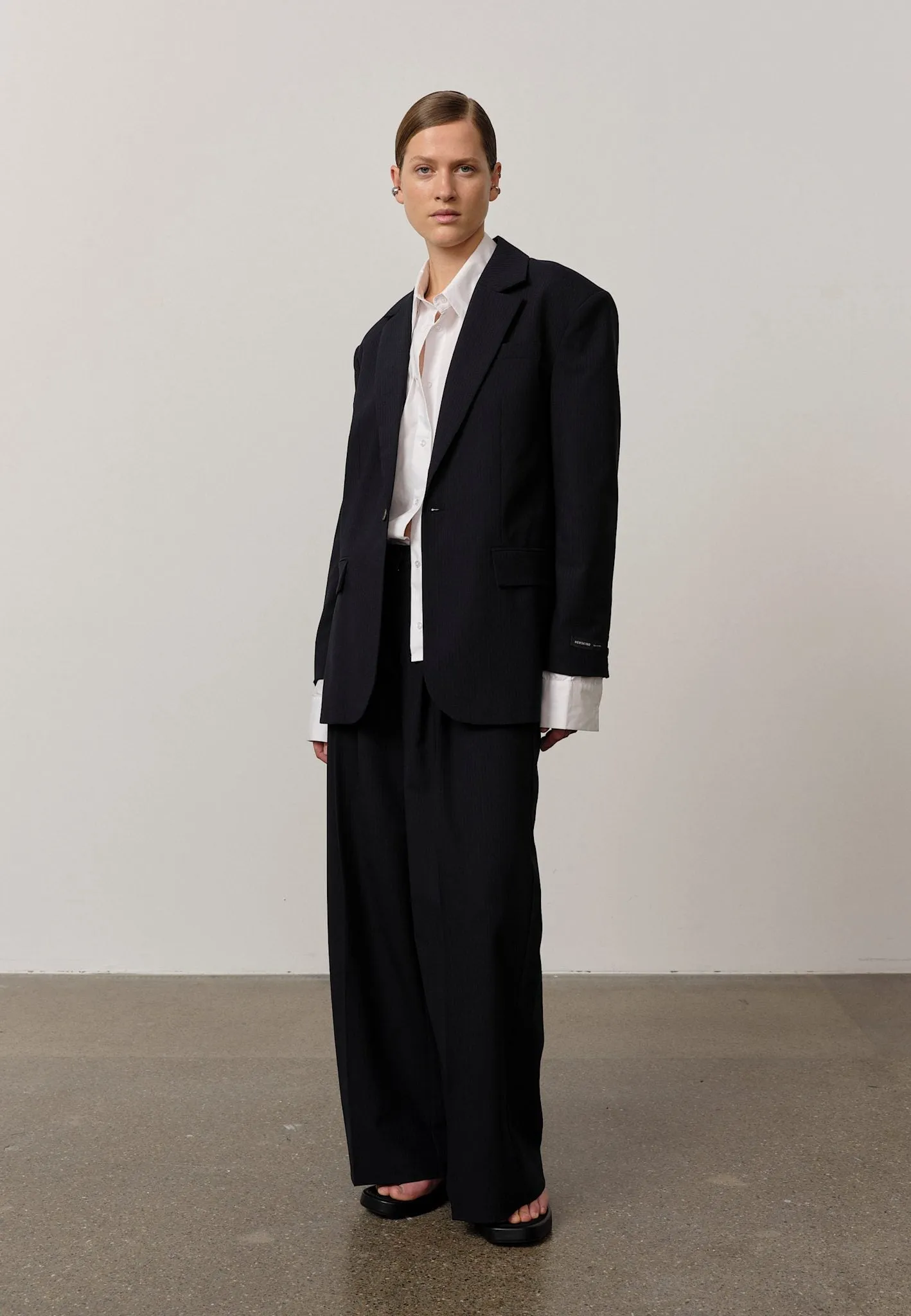 Yago Blazer - Navy Pinstripe sold by Birgitte Herskind product image thumbnail 3