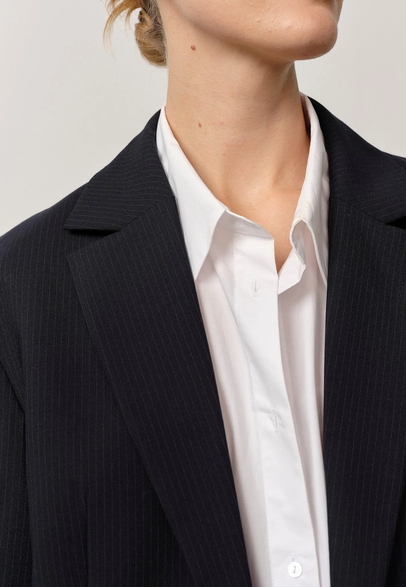 Yago Blazer - Navy Pinstripe sold by Birgitte Herskind product image thumbnail 5