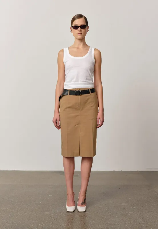 Grace Skirt - Khaki sold by Birgitte Herskind
