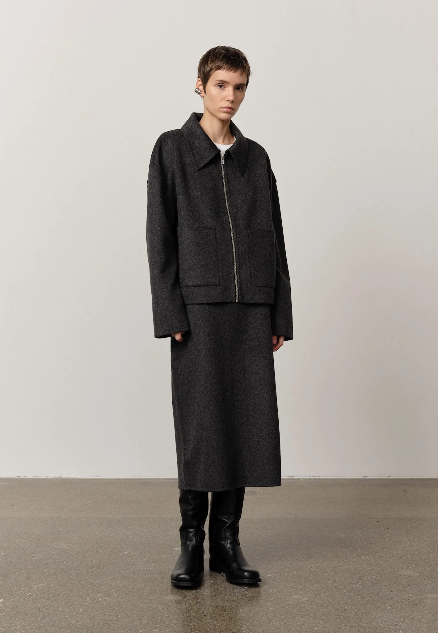 Anda Skirt - Dark Grey sold by Birgitte Herskind product image thumbnail 5