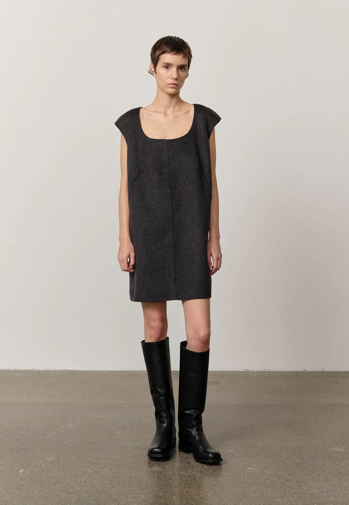 Anne Dress - Dark Grey sold by Birgitte Herskind