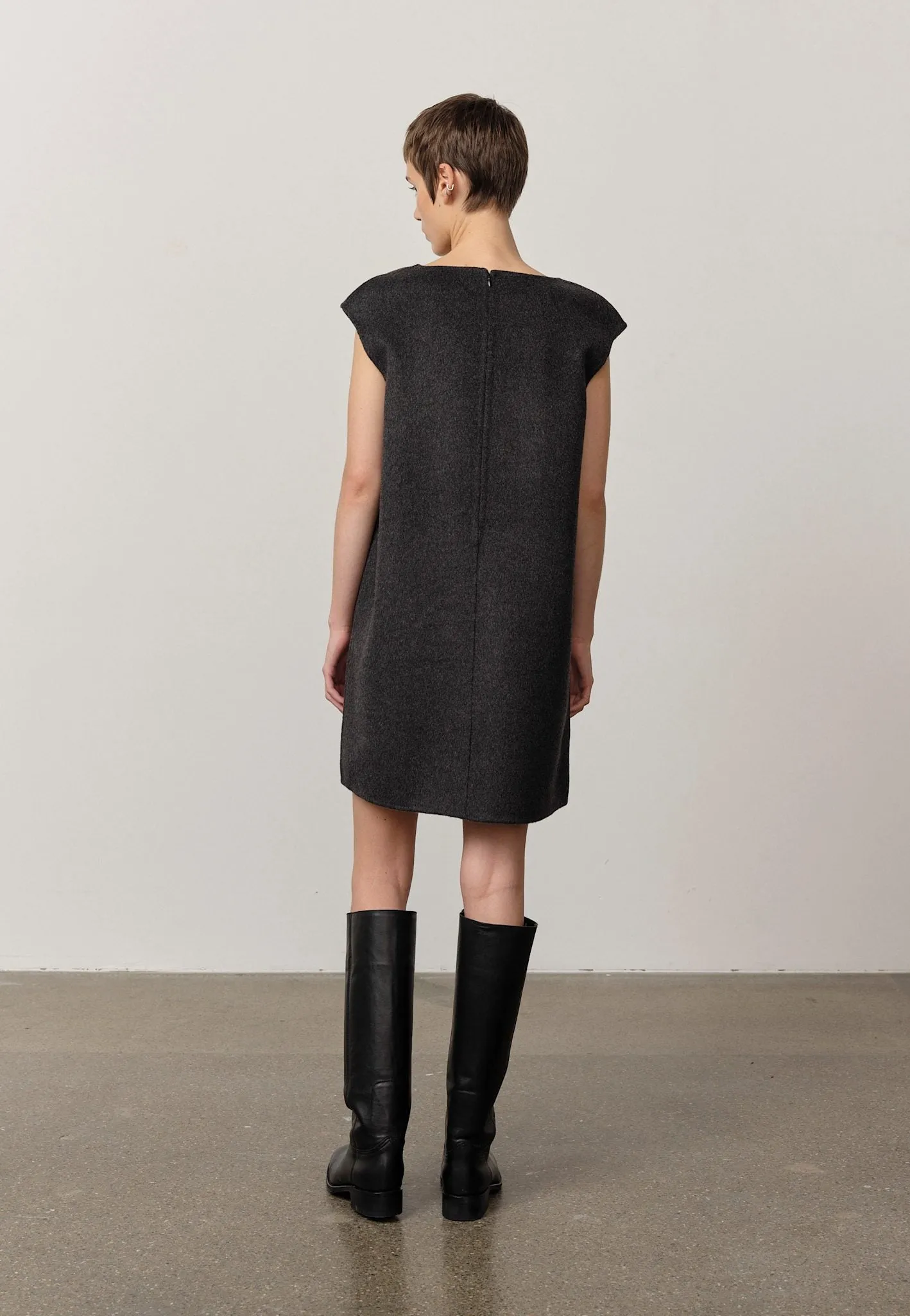Anne Dress - Dark Grey sold by Birgitte Herskind product image thumbnail 3