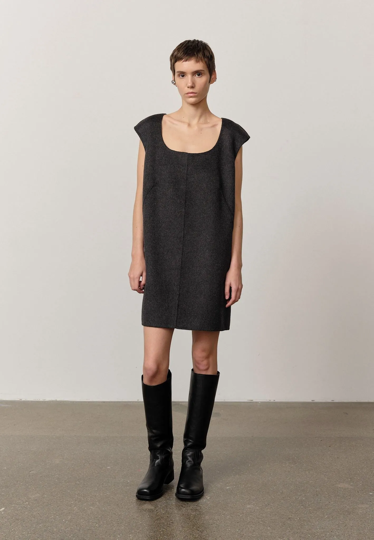 Anne Dress - Dark Grey sold by Birgitte Herskind product image thumbnail 4