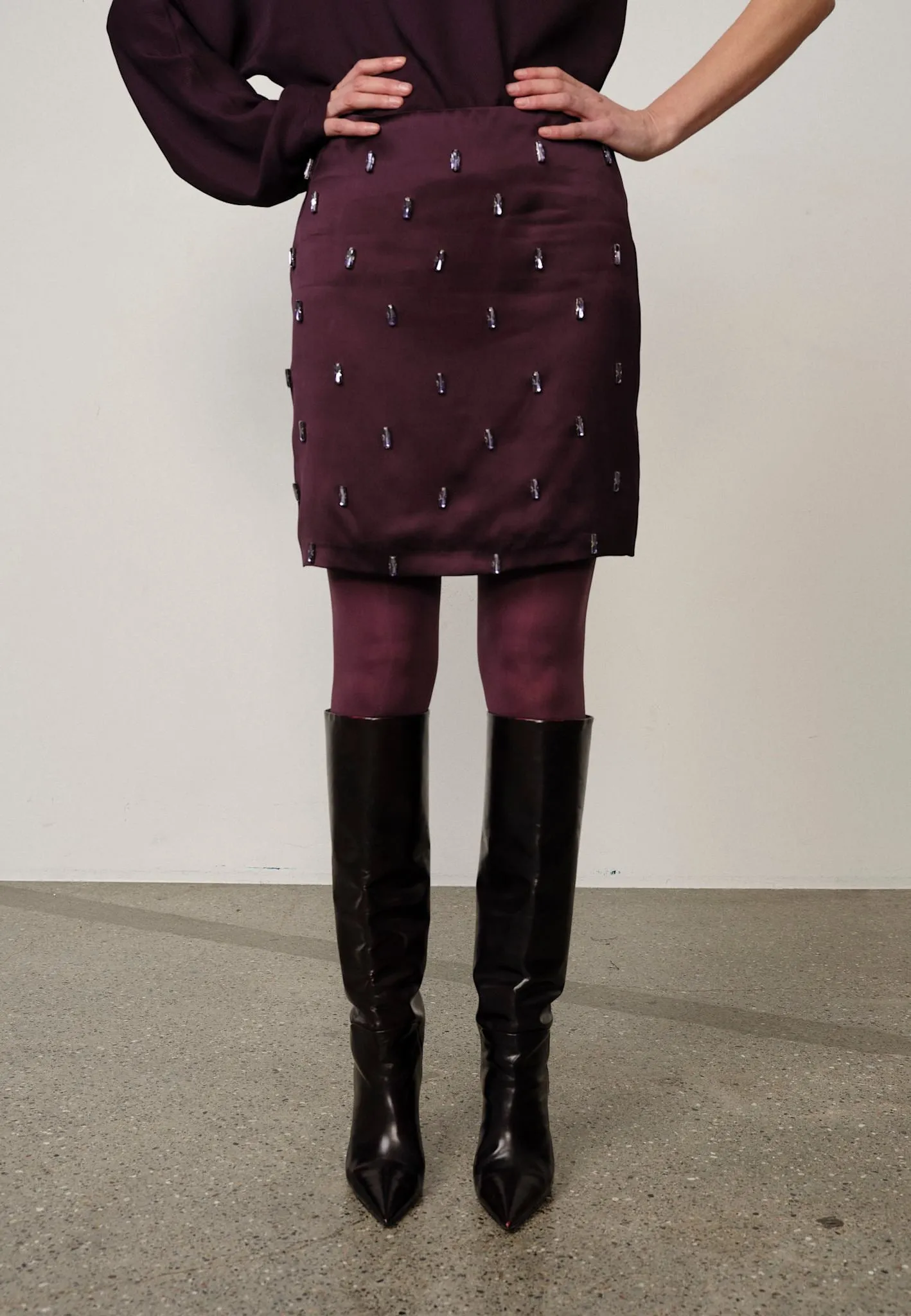Dolly Skirt - Purple sold by Birgitte Herskind