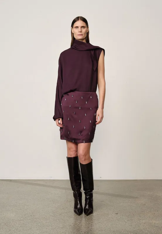 Maja Blouse - Purple sold by Birgitte Herskind