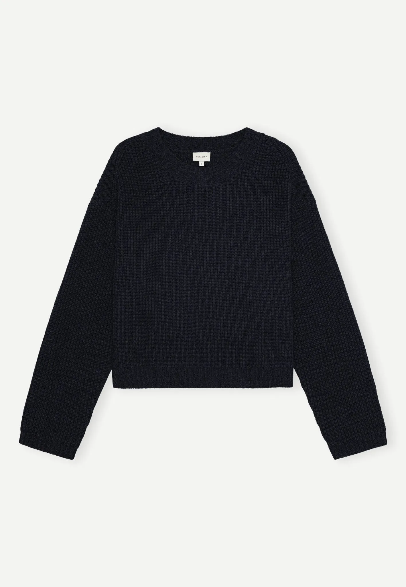 Sabby Knit Blouse - Navy sold by Birgitte Herskind