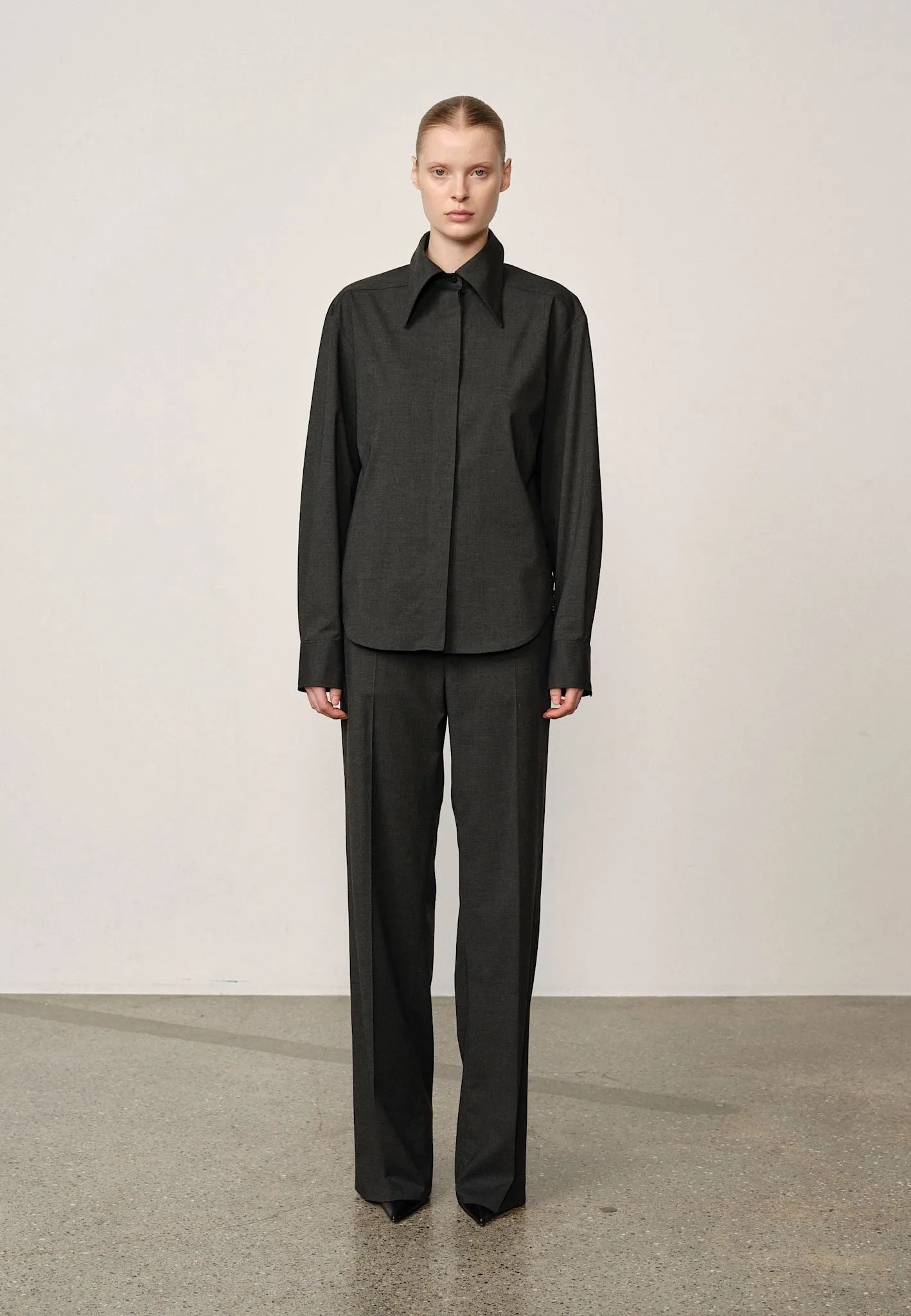 Dara Shirt - Dark Grey sold by Birgitte Herskind