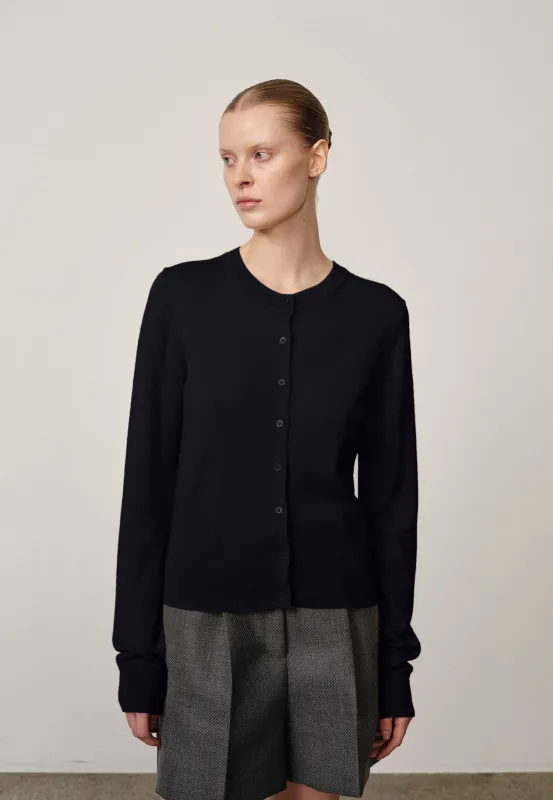 Roselle Knit Cardigan - Navy sold by Birgitte Herskind