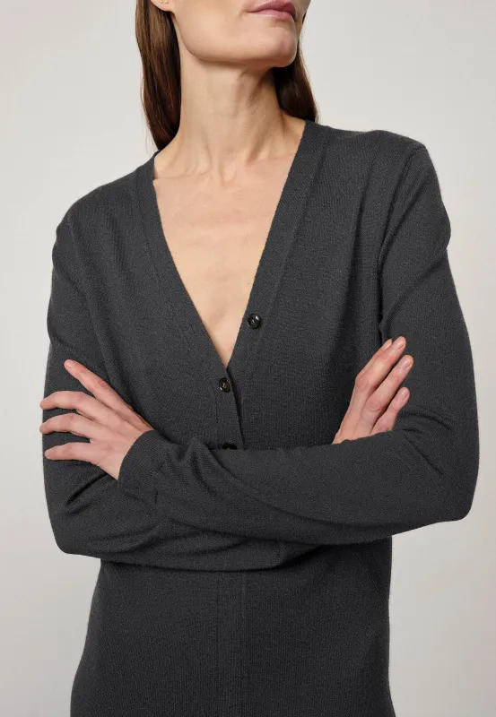 Graham Knit Dress - Grey sold by Birgitte Herskind