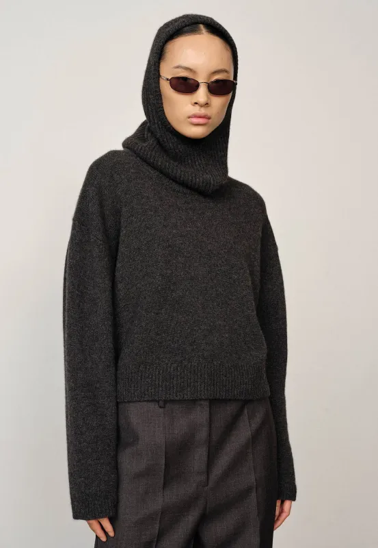 Calvin Pure Cashmere Balaclava - Dark Grey sold by Birgitte Herskind