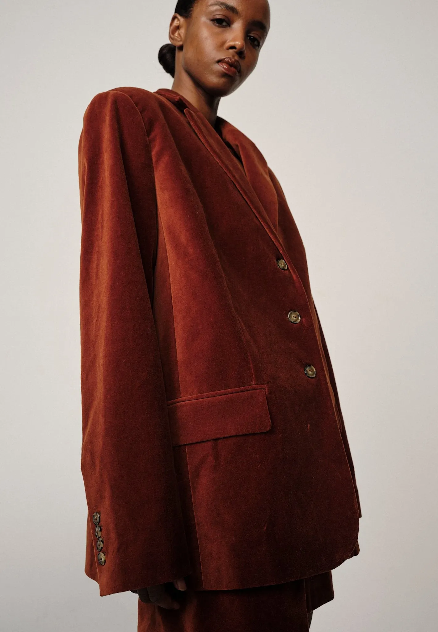 Garcia Oversized Blazer - Burned Abricot sold by Birgitte Herskind product image thumbnail 4