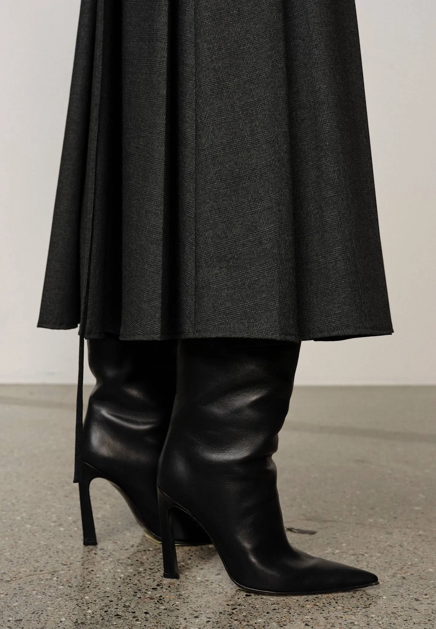 Richard Skirt - Checks Grey sold by Birgitte Herskind product image thumbnail 4