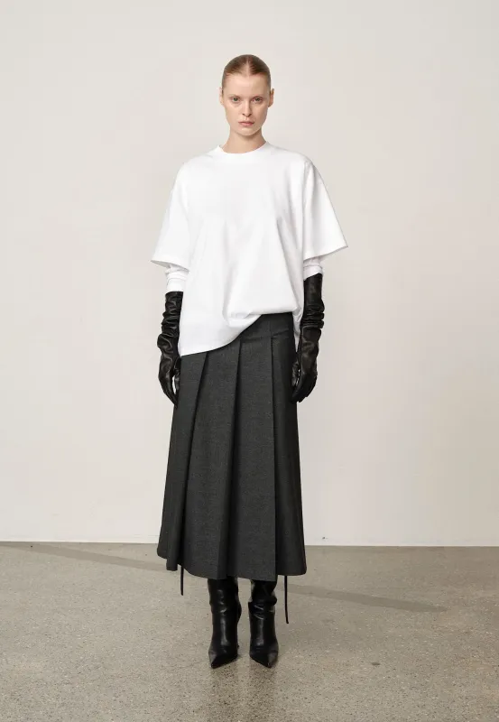 Richard Skirt - Checks Grey sold by Birgitte Herskind