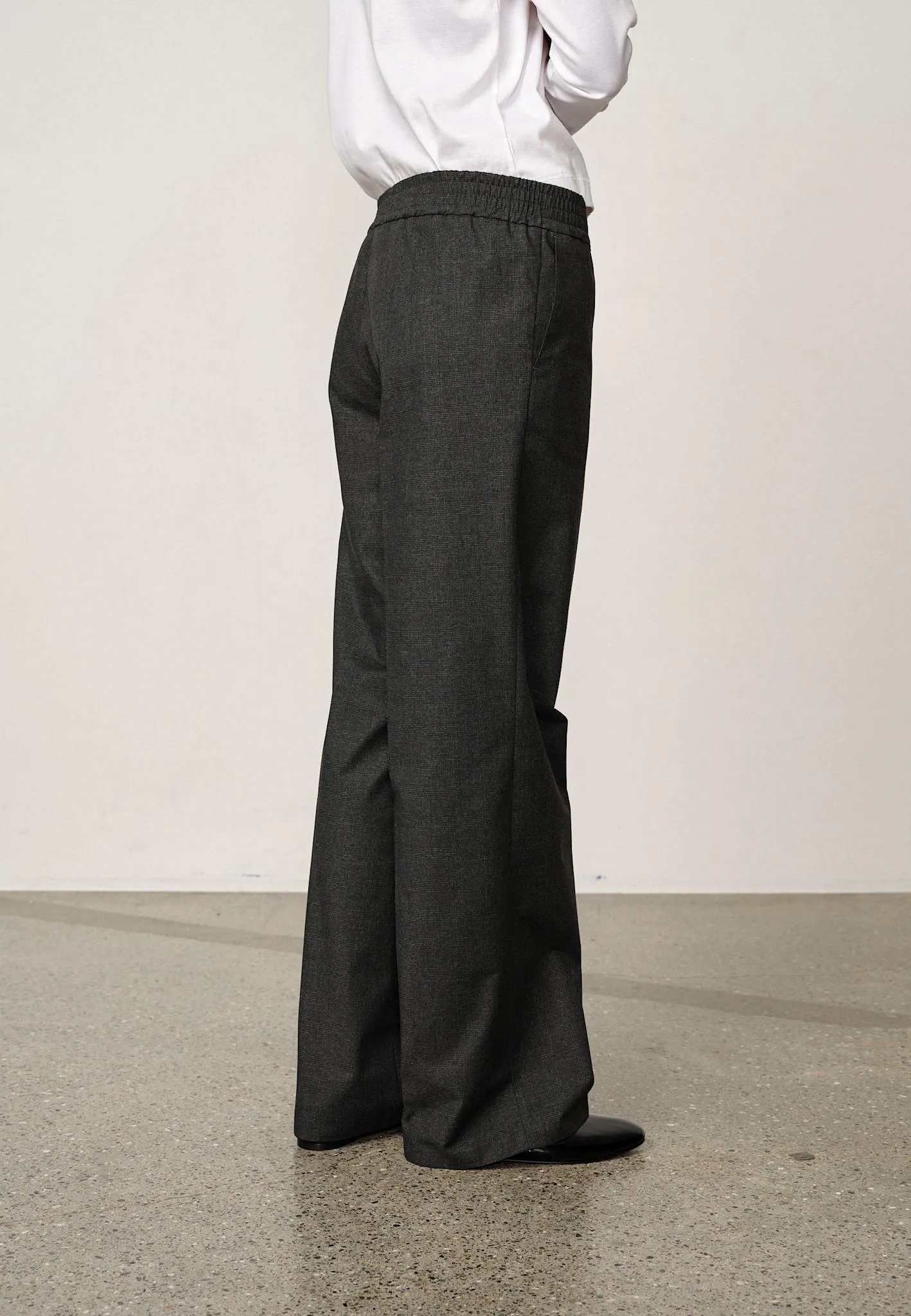 Pinky Midt Waist Pants - Checks Grey sold by Birgitte Herskind product image thumbnail 2