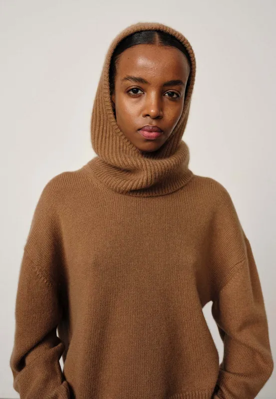 Calvin Pure Cashmere Balaclava - Camel sold by Birgitte Herskind