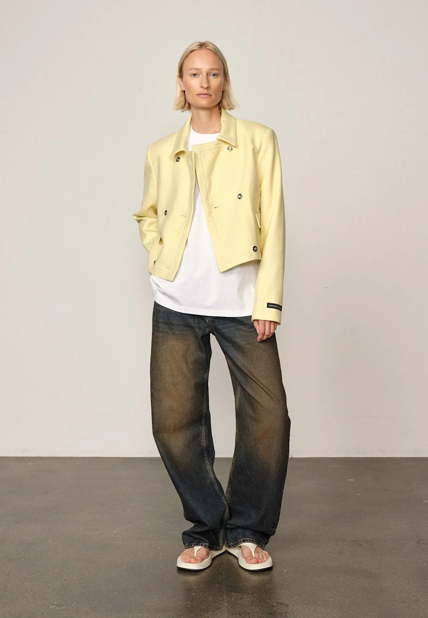 Elo Fittet Blazer - Citrine sold by Birgitte Herskind product image thumbnail 3