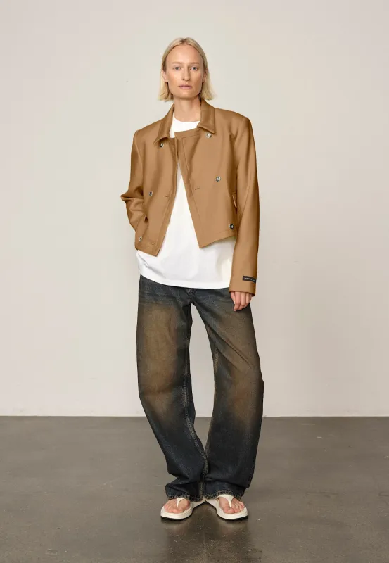 Elo Fittet Blazer - Wood sold by Birgitte Herskind