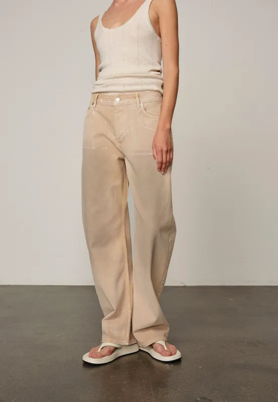Lulu Jeans - Sand (Leg size 30" - Short) sold by Birgitte Herskind