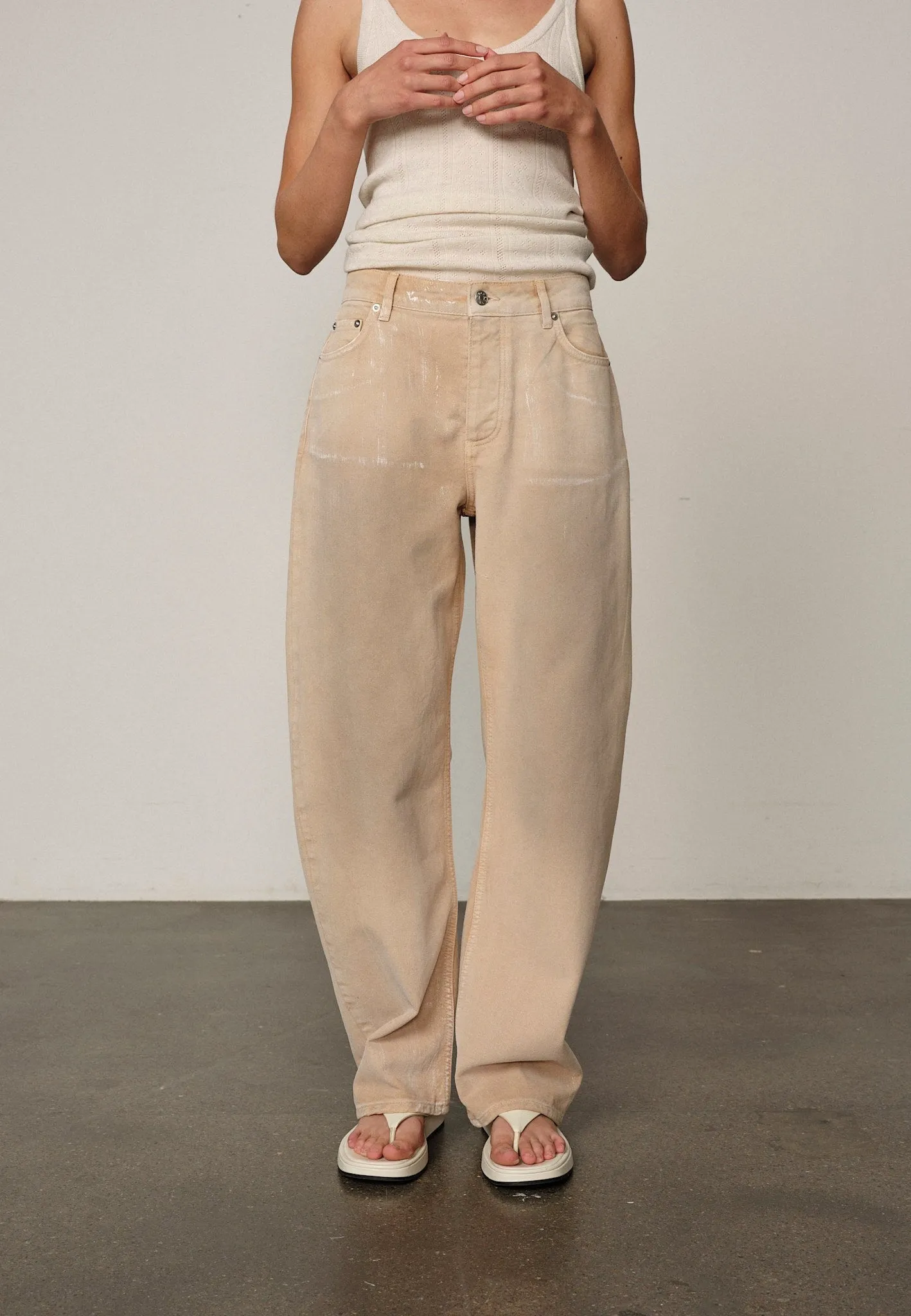 Lulu Jeans - Sand (Leg size 30" - Short) sold by Birgitte Herskind product image thumbnail 4