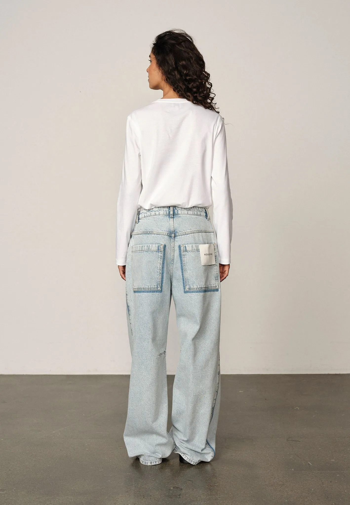 Esme Jeans - Indigo Contrast (Leg size 30" - Short) sold by Birgitte Herskind product image thumbnail 3