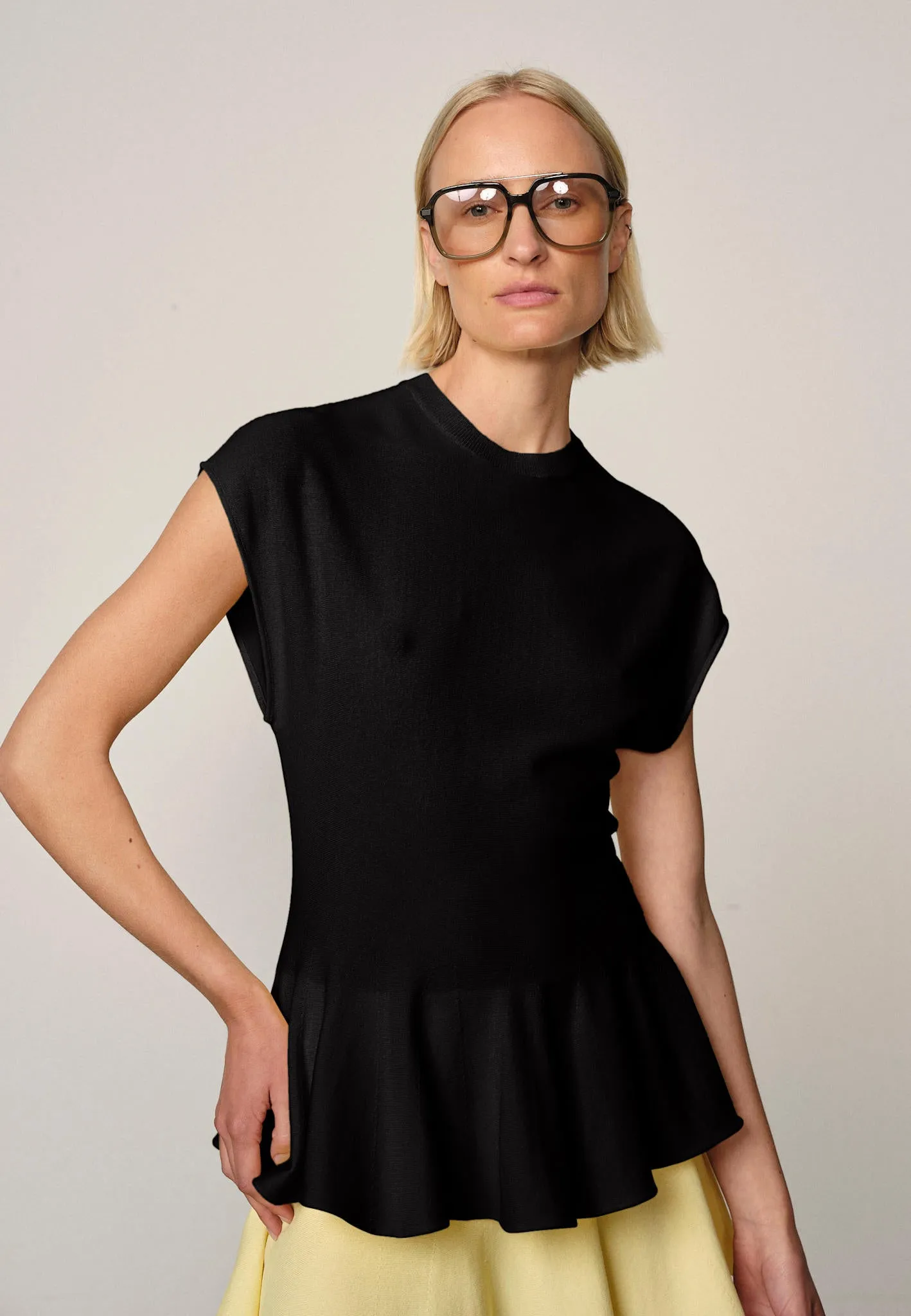 Sean Knit Blouse - Black sold by Birgitte Herskind