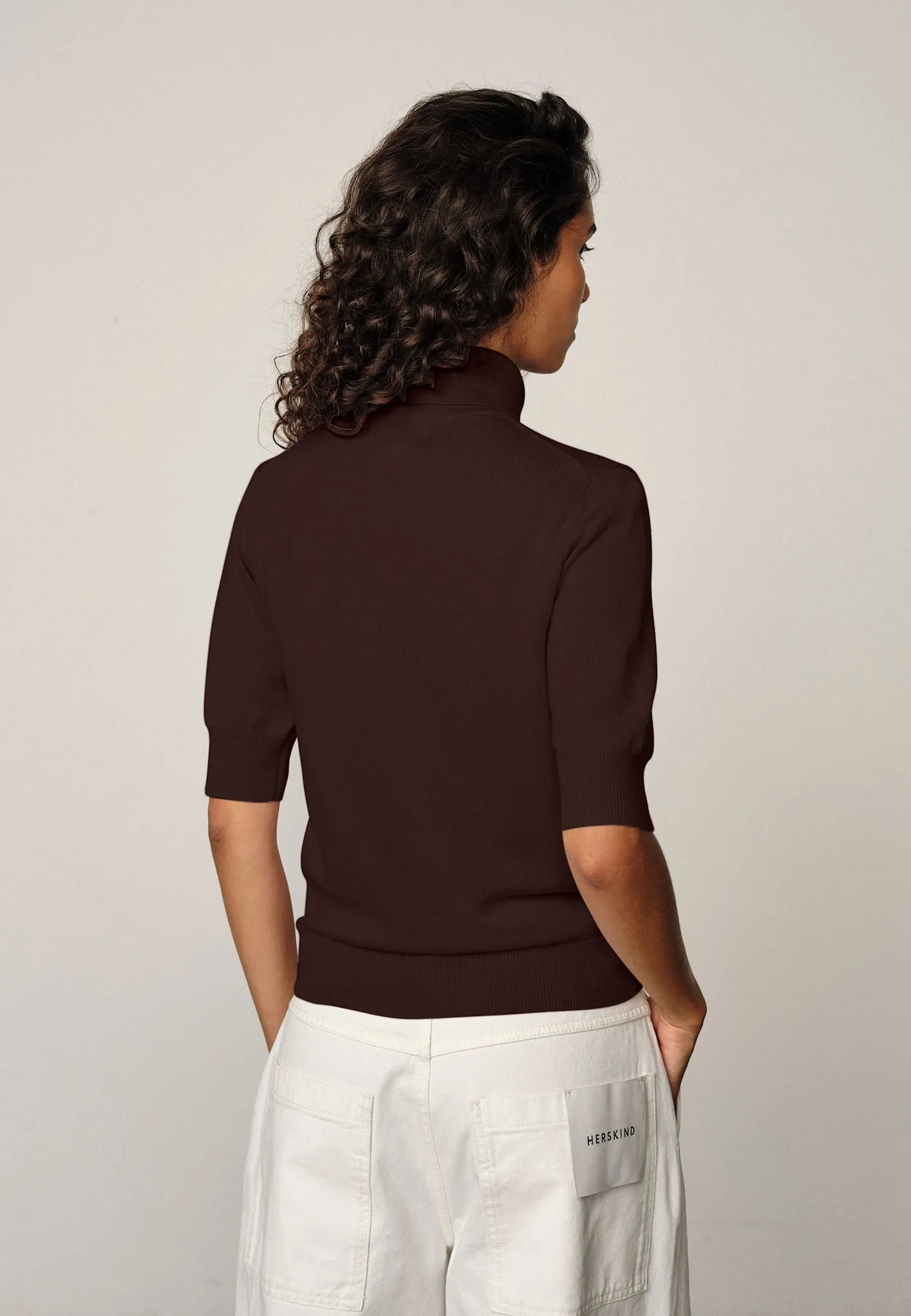 Perry Knit Blouse - Mahogany sold by Birgitte Herskind product image thumbnail 4