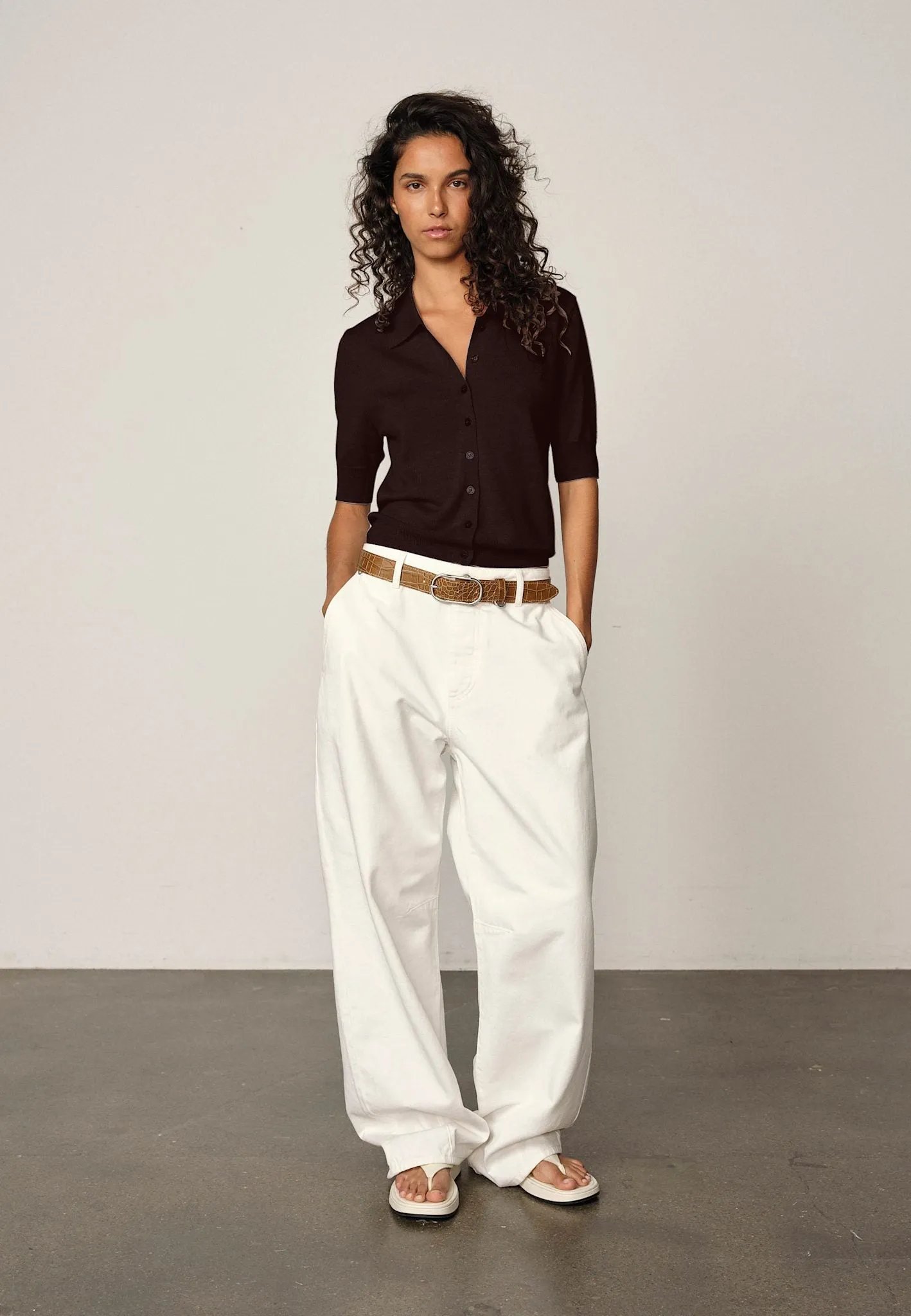 Kaspar Knit Cardigan - Mahogany sold by Birgitte Herskind product image thumbnail 2