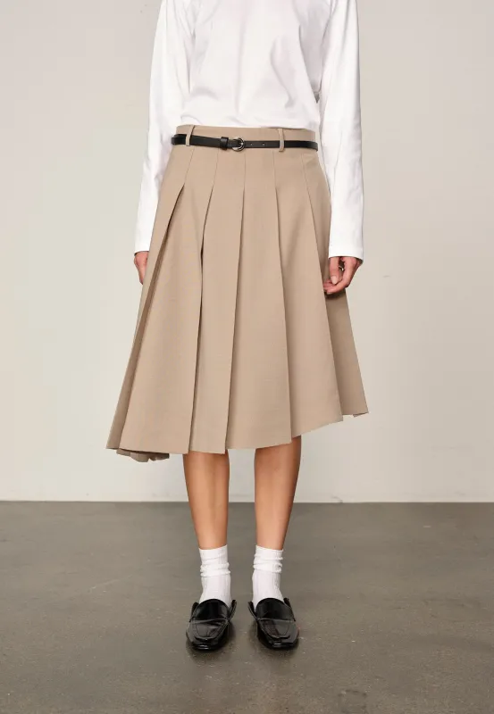 Bologna Skirt - Sand sold by Birgitte Herskind