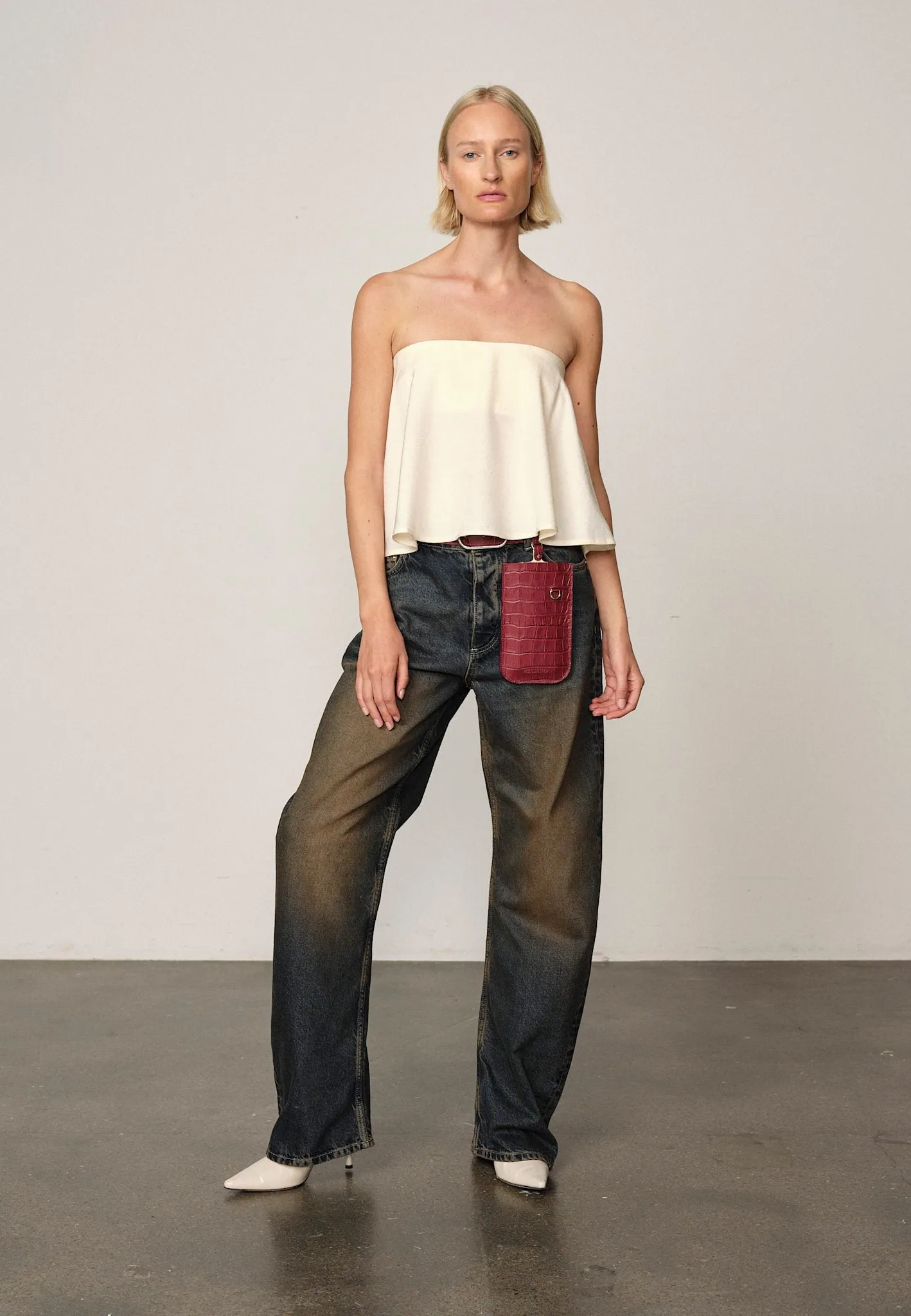 Phone Wallet - Wine Red sold by Birgitte Herskind