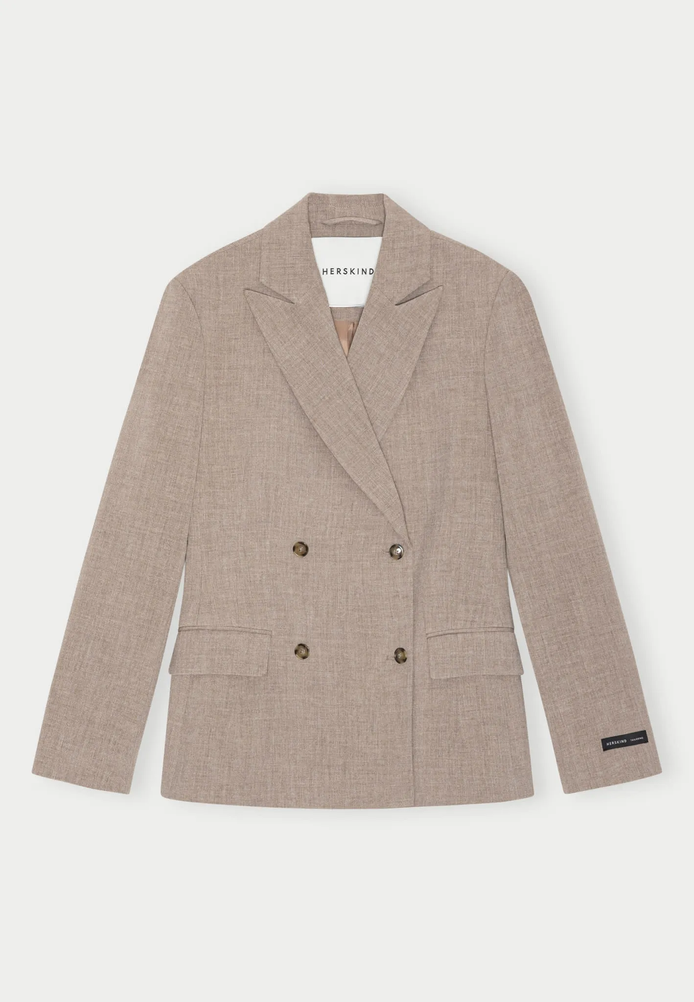 Laila Fittet Blazer - Wood sold by Birgitte Herskind