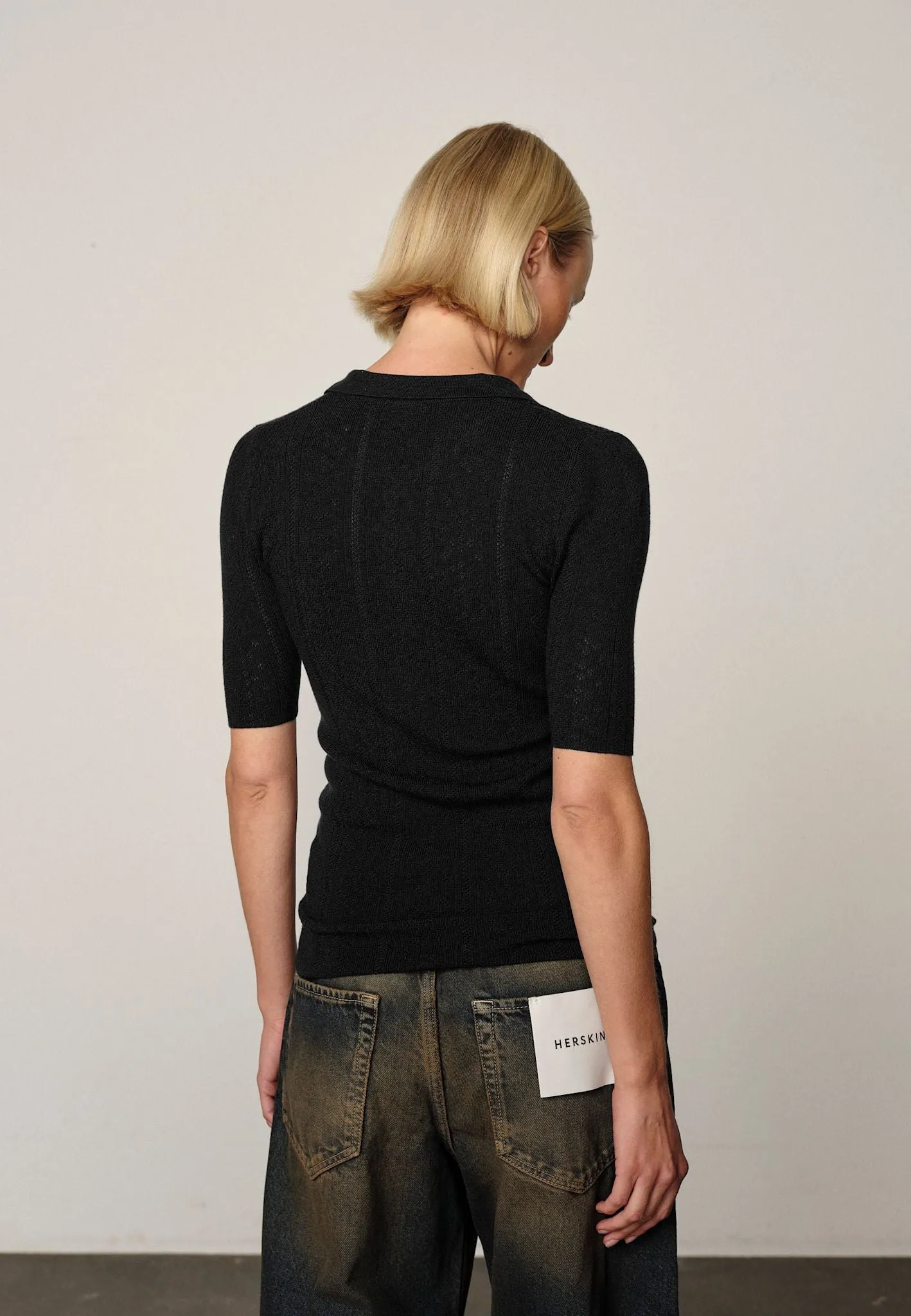 Cyenna Knit Blouse - Black sold by Birgitte Herskind product image thumbnail 4