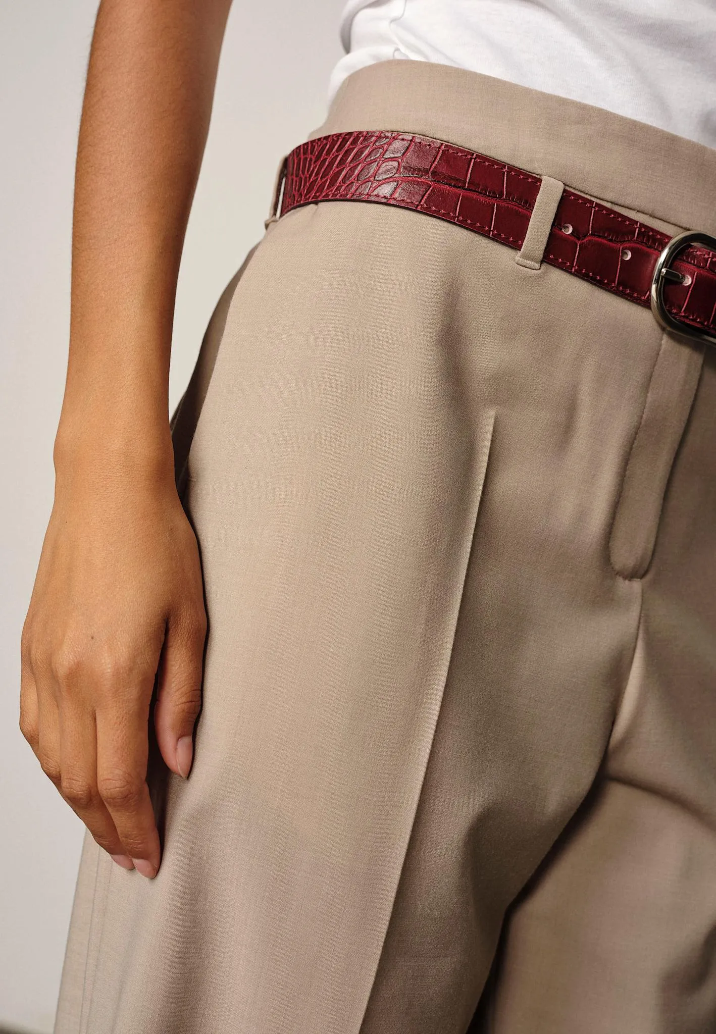 Hannah Belt - Wine Red sold by Birgitte Herskind product image thumbnail 4