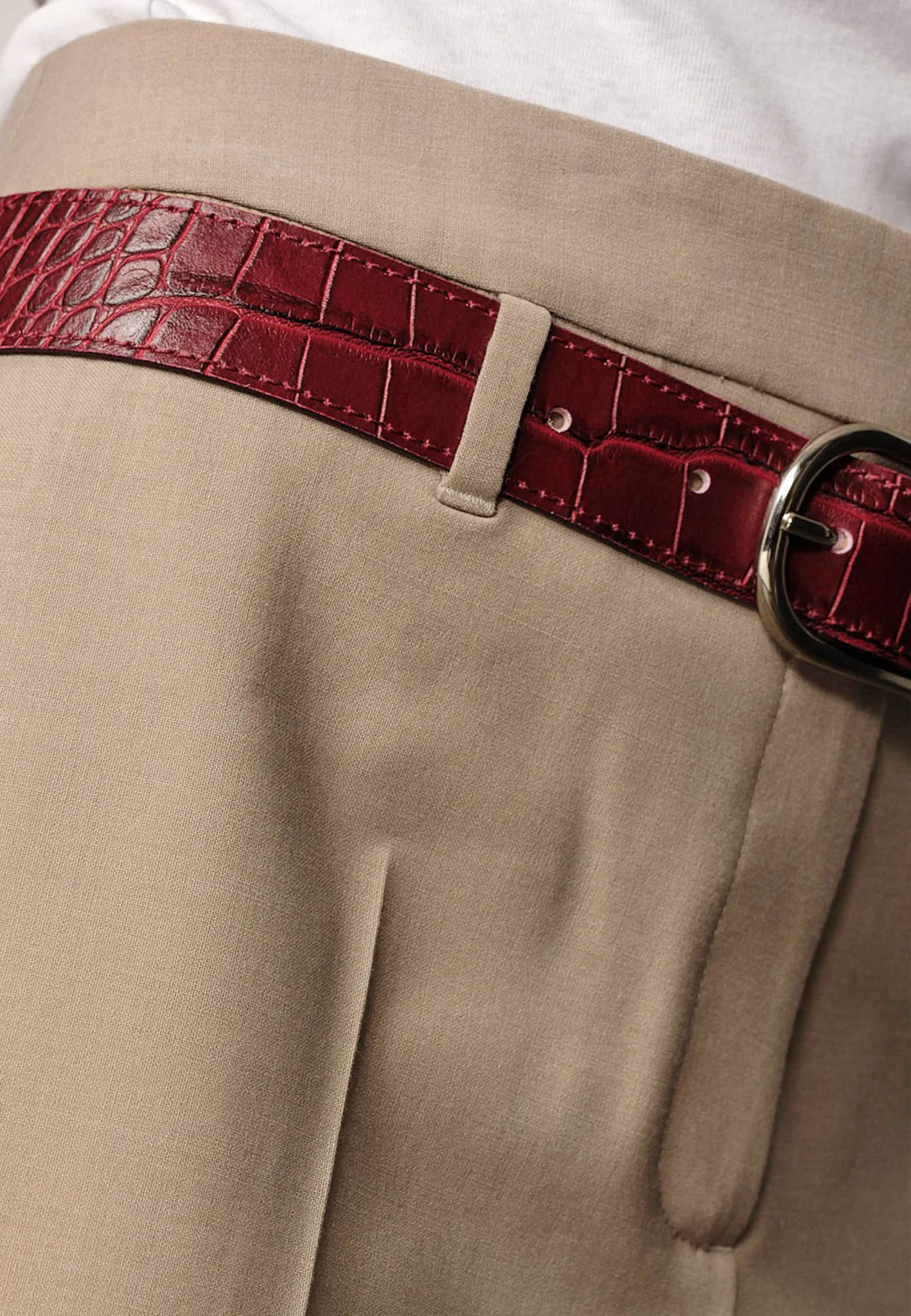 Hannah Belt - Wine Red sold by Birgitte Herskind product image thumbnail 5