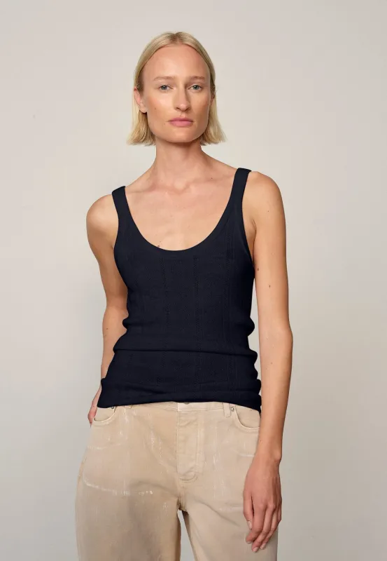 Hedra Knit Top - Black sold by Birgitte Herskind