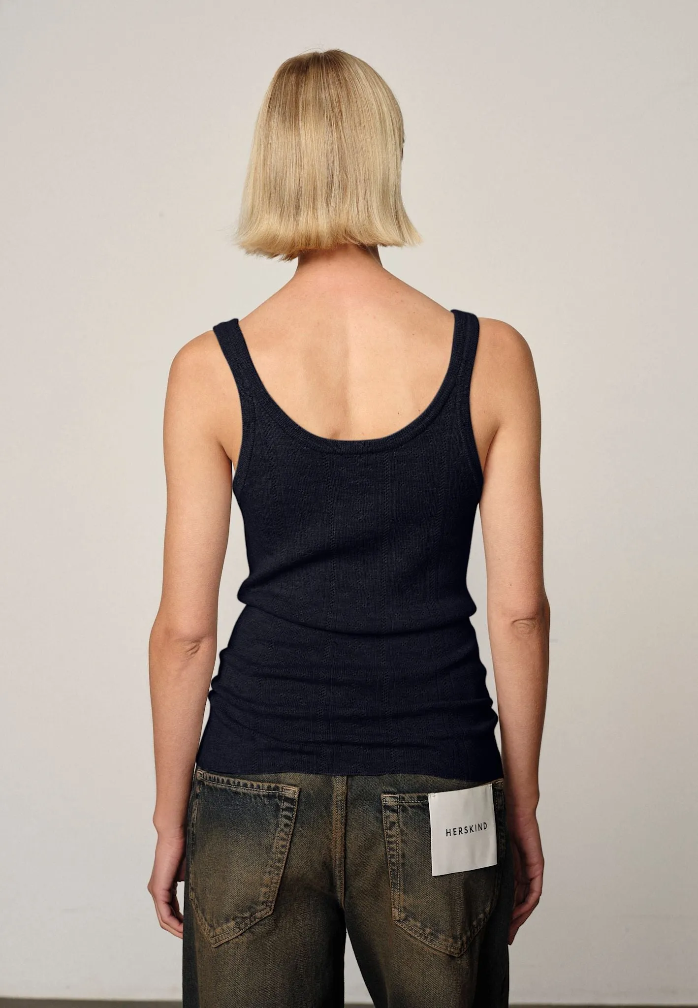 Hedra Knit Top - Navy sold by Birgitte Herskind product image thumbnail 3