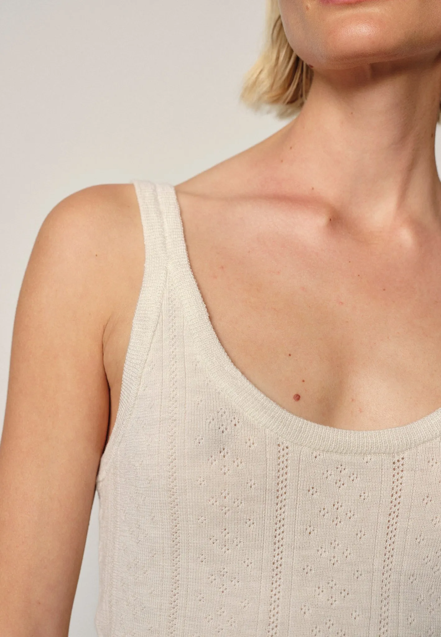 Hedra Knit Top - Off White sold by Birgitte Herskind product image thumbnail 3