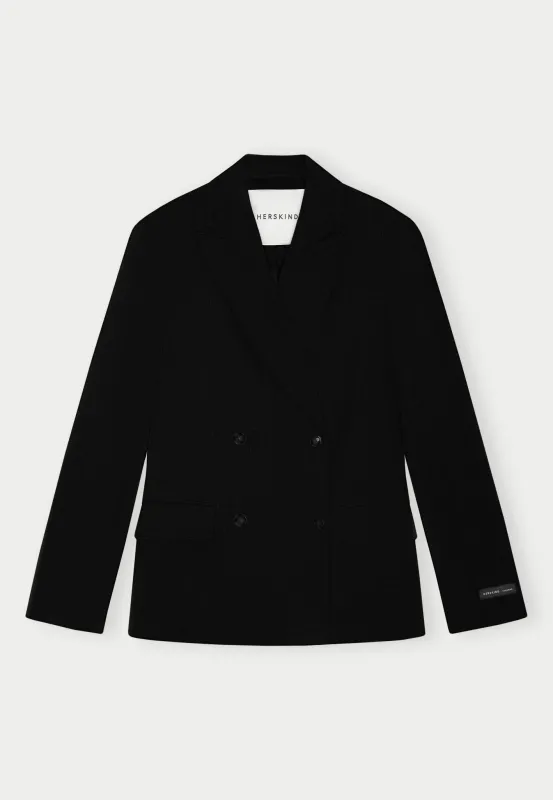 Laila Fittet Blazer - Black made by Birgitte Herskind