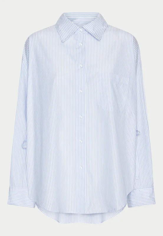 Jordan Shirt - Blue Stripe sold by Birgitte Herskind