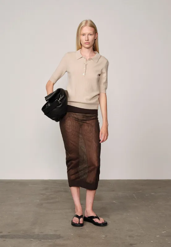 Buster Skirt - Java Brown made by Birgitte Herskind