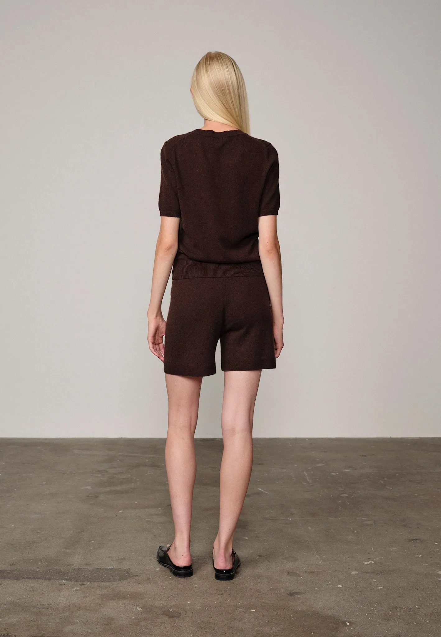 Bogart Knit Shorts - Java Brown sold by Birgitte Herskind product image thumbnail 4