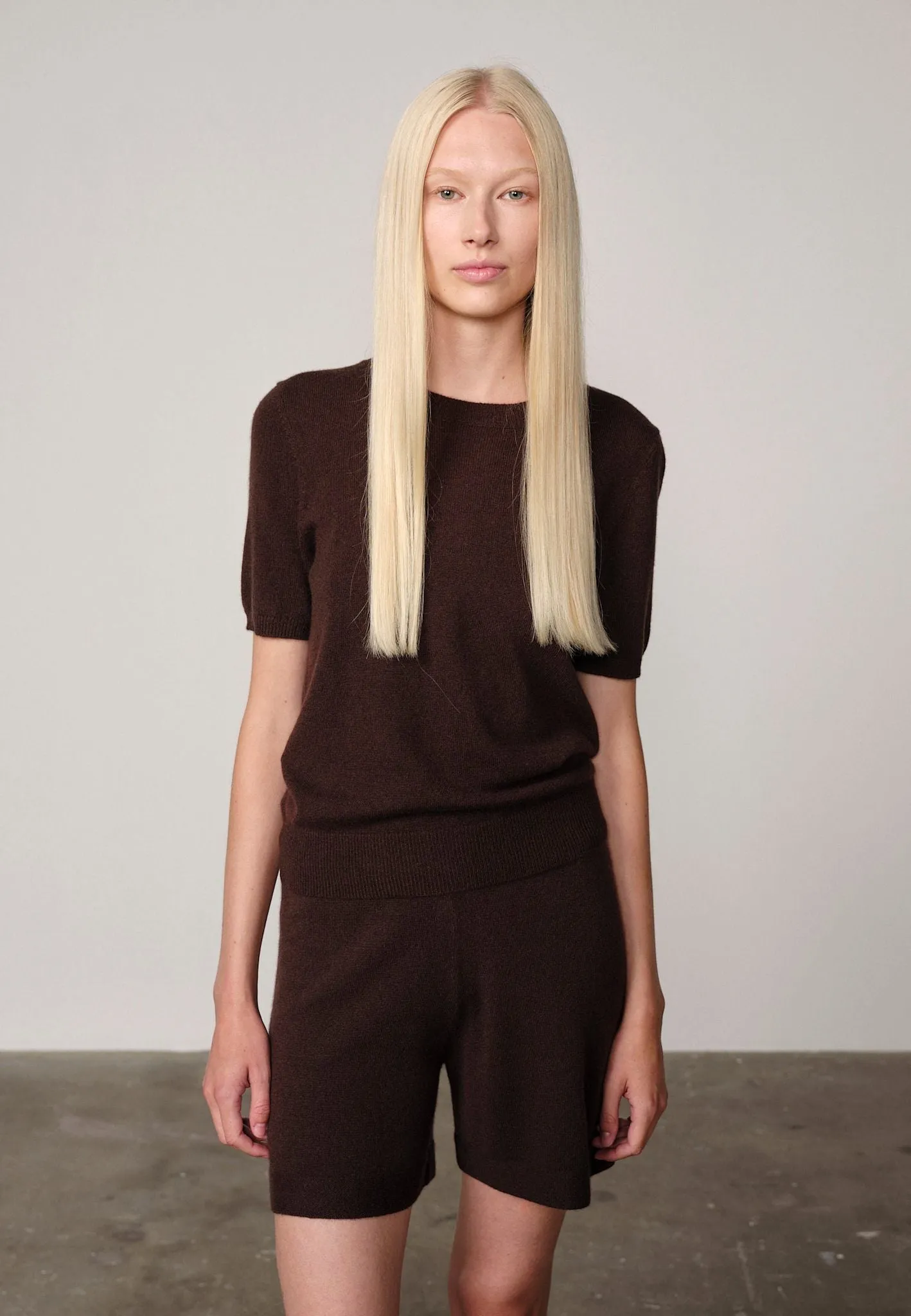 Bogart Knit Shorts - Java Brown sold by Birgitte Herskind product image thumbnail 5