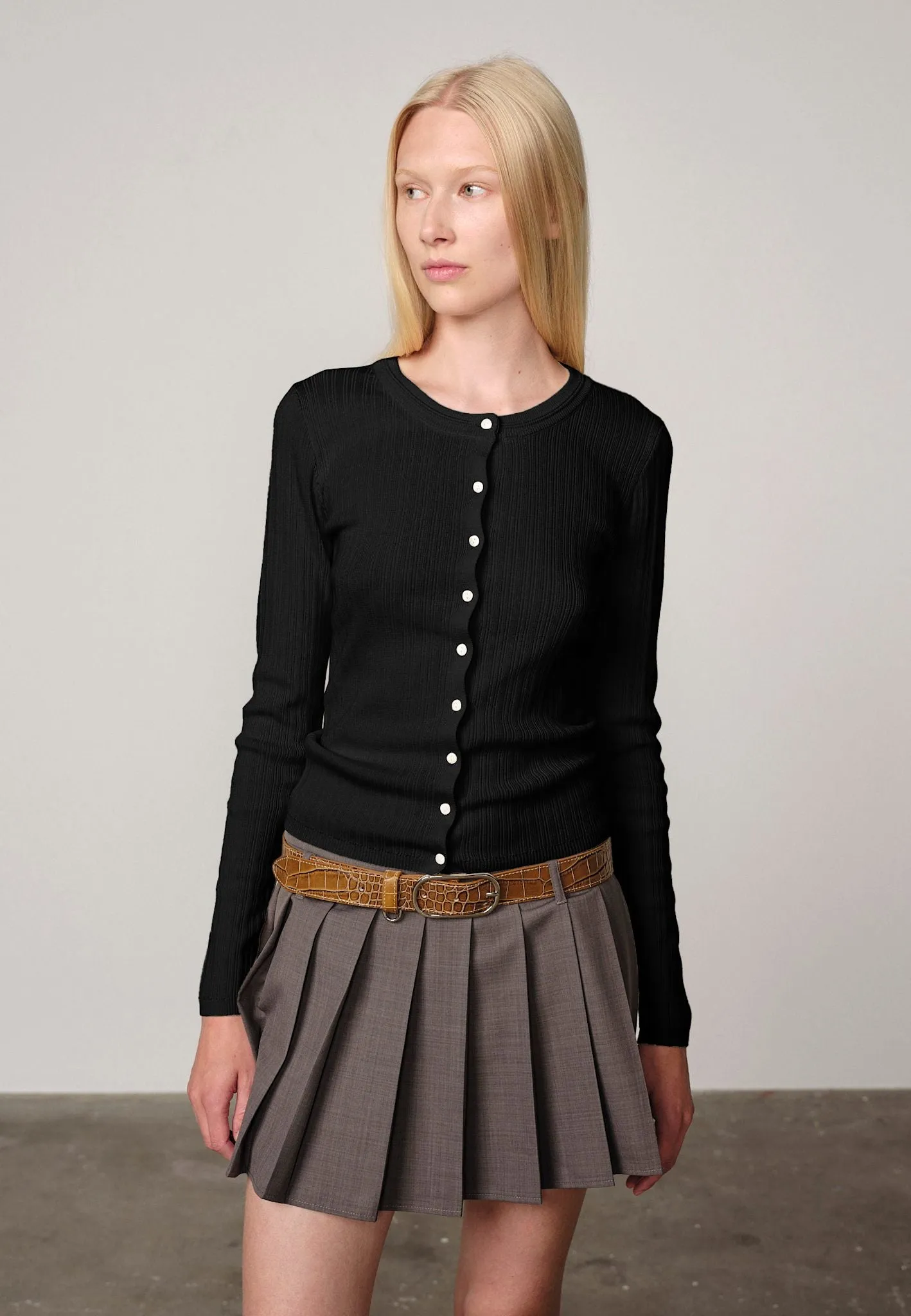 Brooks Knit Blouse - Black sold by Birgitte Herskind