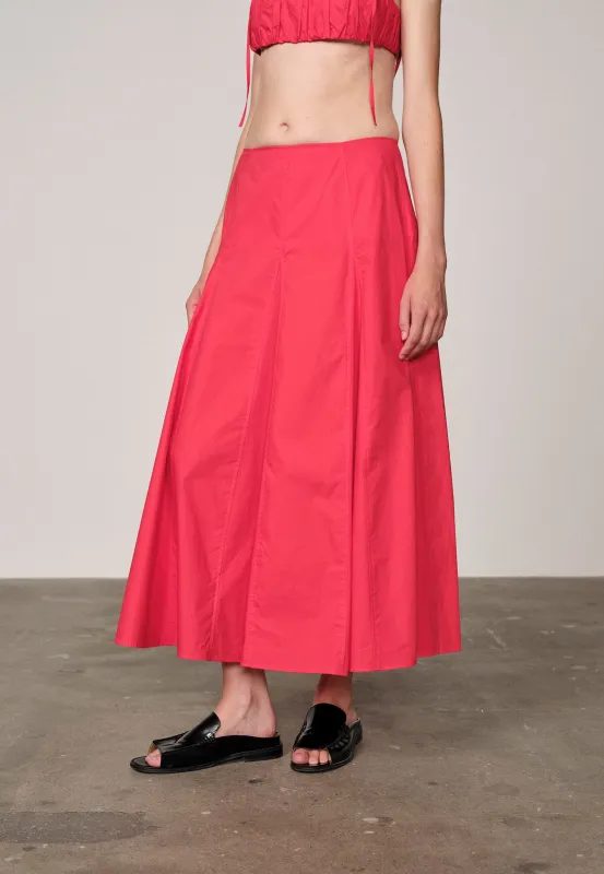 Greta Skirt - Red made by Birgitte Herskind