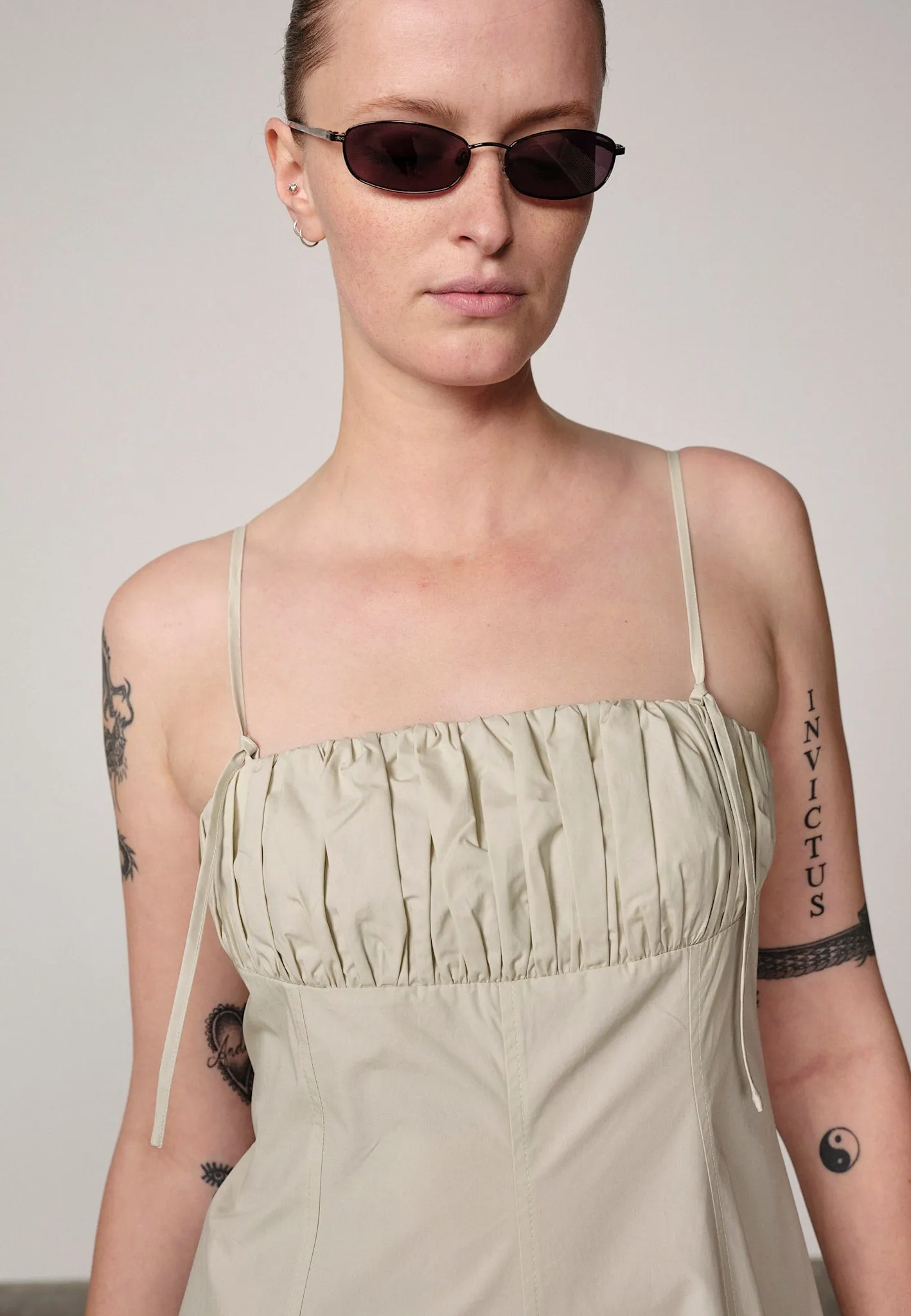 Marco Dress - Oyster White sold by Birgitte Herskind product image thumbnail 2