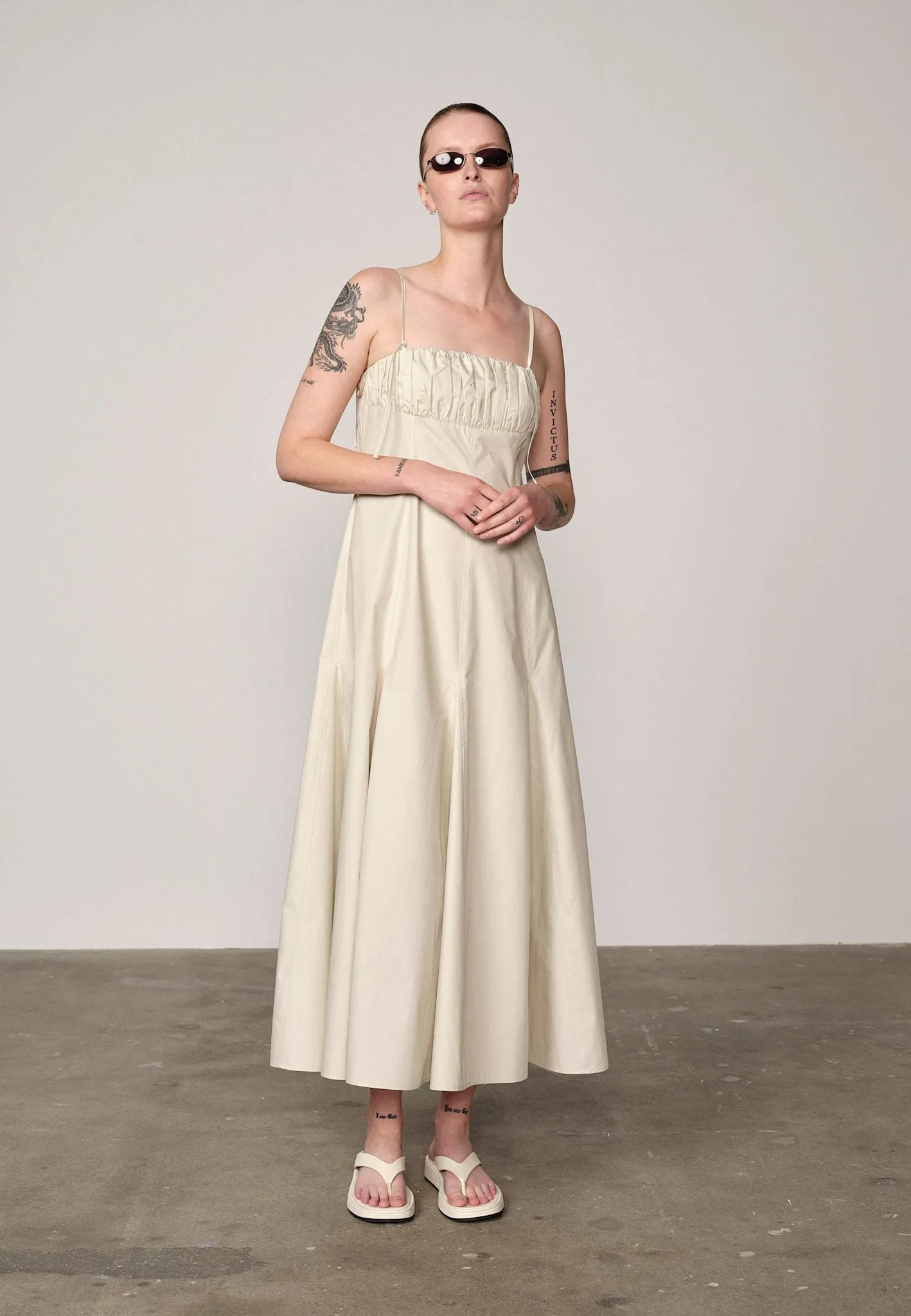 Marco Dress - Oyster White sold by Birgitte Herskind product image thumbnail 5