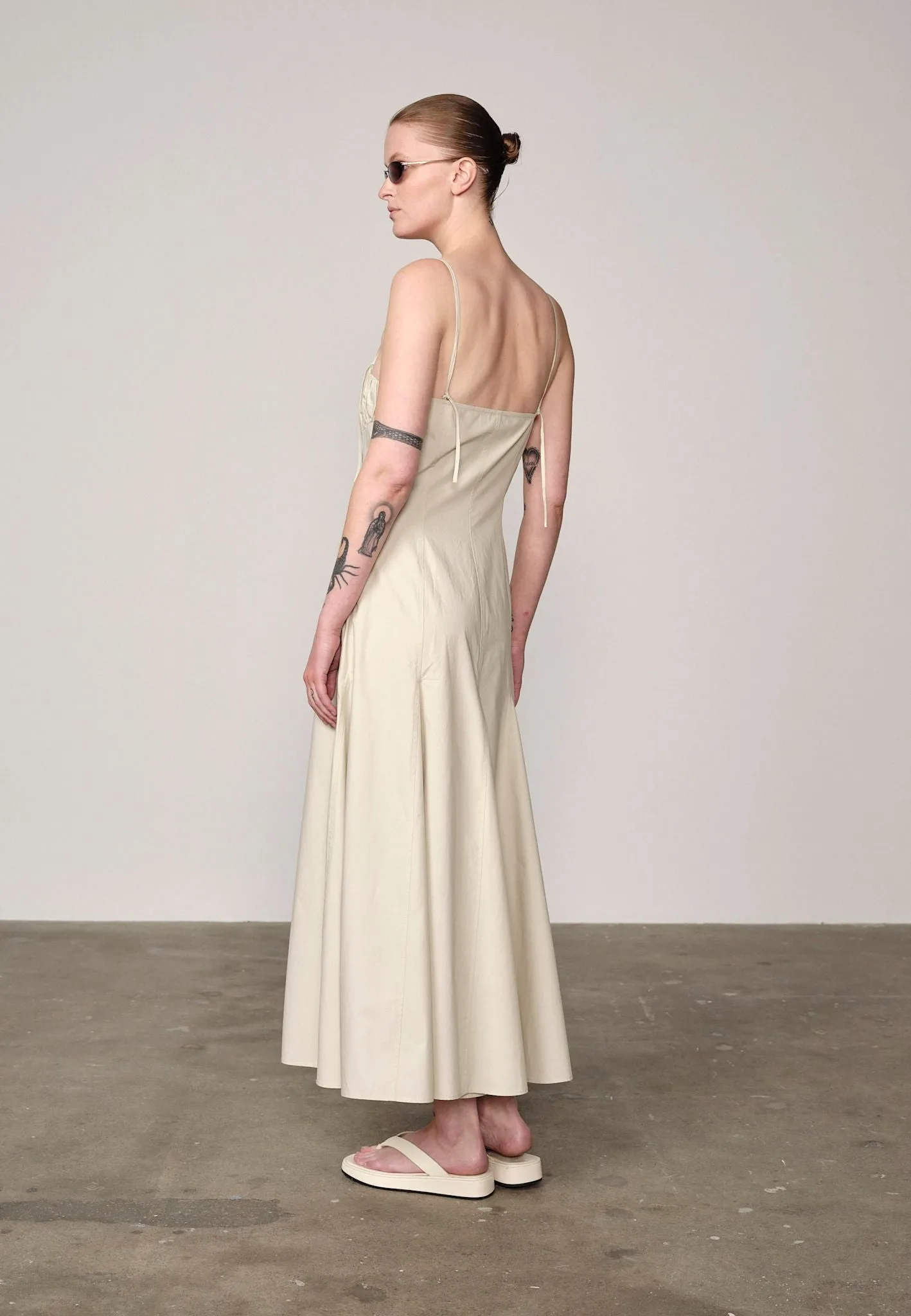 Marco Dress - Oyster White sold by Birgitte Herskind product image thumbnail 4