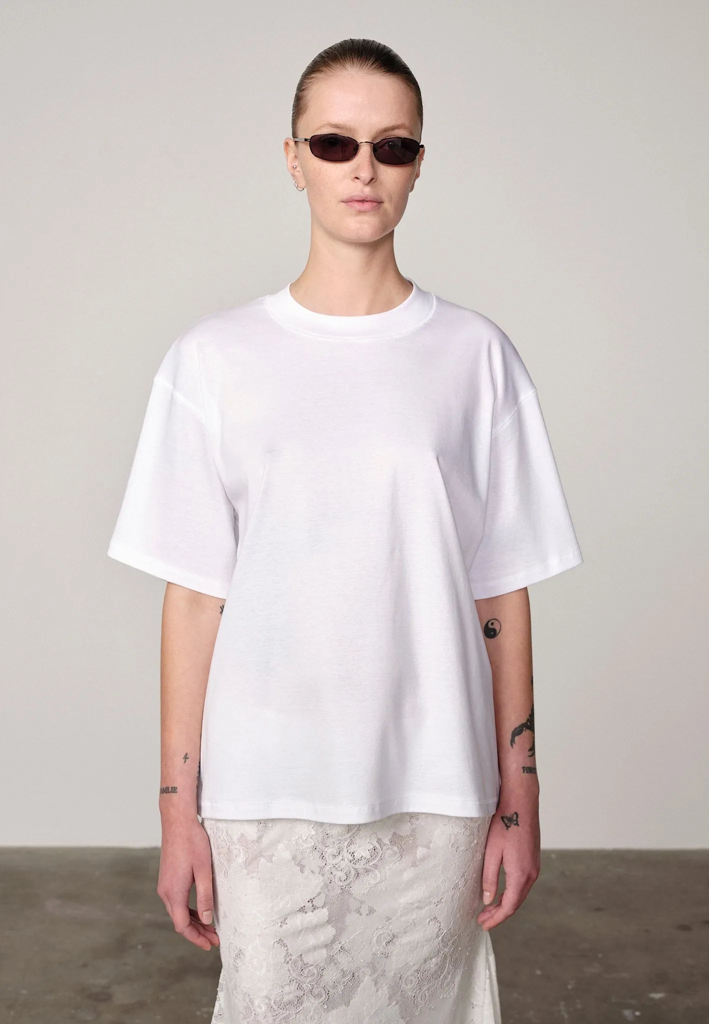 Larsson T-shirt - White sold by Birgitte Herskind