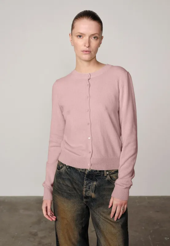 Roselle Knit Cardigan - Soft Pink made by Birgitte Herskind
