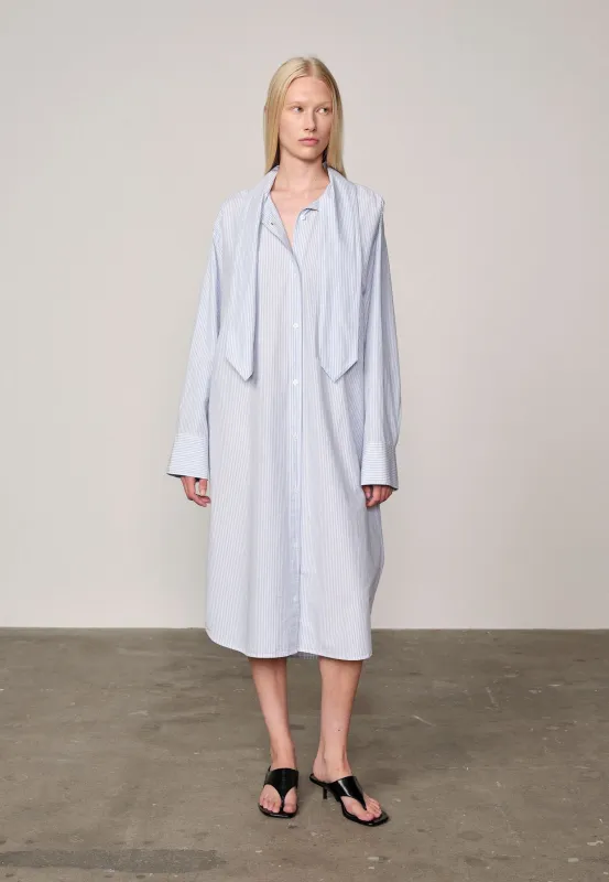 Eden Dress - Blue Stripe made by Birgitte Herskind