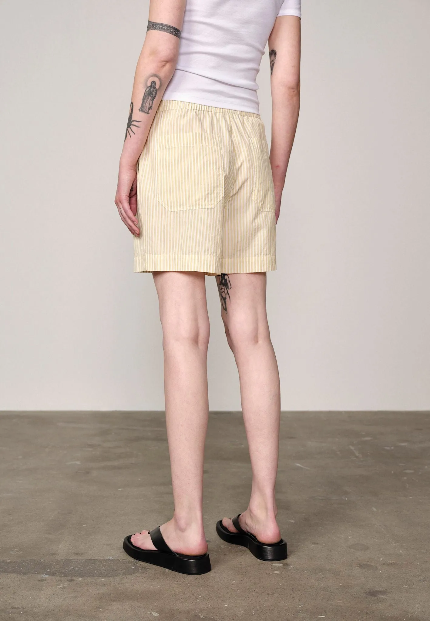 Alma Shorts - Yellow Stripe sold by Birgitte Herskind product image thumbnail 3
